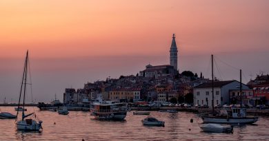 Rovinj Sunset Croatia Istria Sea  - Kokaleinen / Pixabay