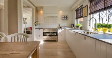 kitchen, home, interior