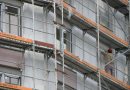 scaffolding, building, construction